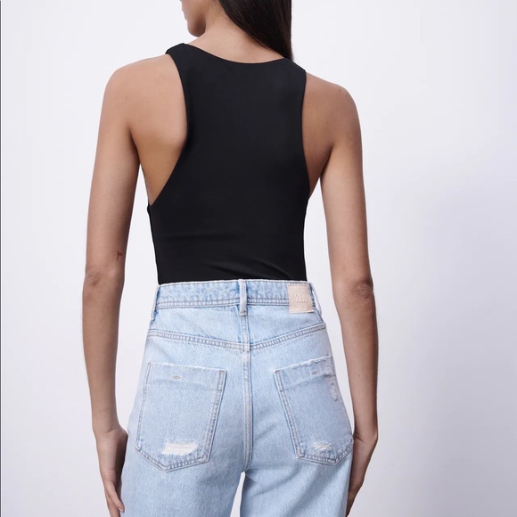 ZARA HALTERNECK BODYSUIT - Picture 5 of 5